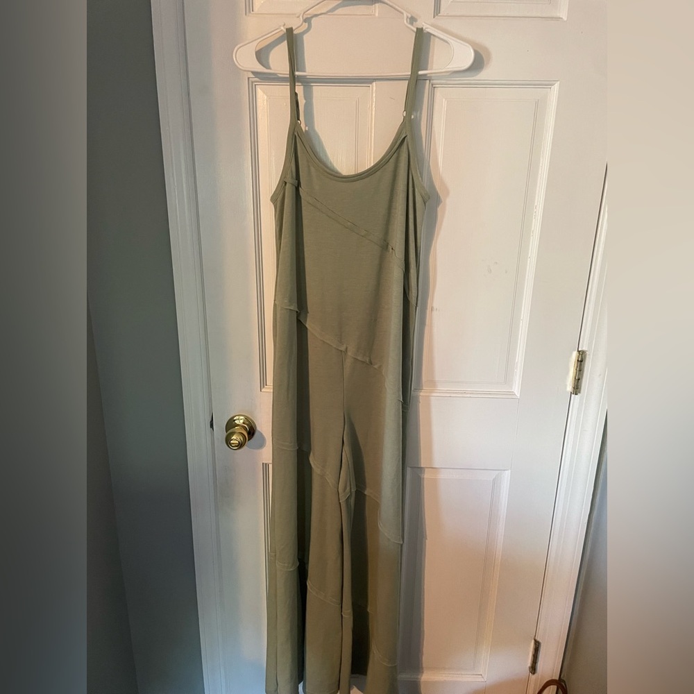ILLA ILLA Sage Green jumpsuit